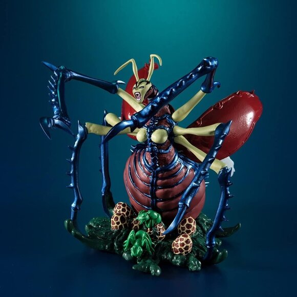 Megahouse Yu-Gi-Oh! Insect Queen Monster Chronicle Statue Figure Collectible-New - Picture 5 of 7